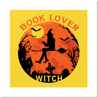 Book Lover Witch Posters and Art